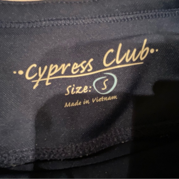 Women’s Cypress Club Navy Skort With White Flowers and Pockets Size Small - Picture 13 of 14